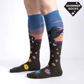 Sock it to Me Black Beauty Knee High Socks