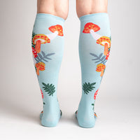 Sock it to Me "Wonderland Mushrooms" Knee High Socks