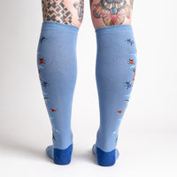 Sock it to Me "Butterfly in the Sky" Knee High Socks