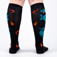 Sock it to Me "You are Fire" Knee High Socks