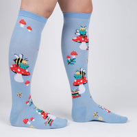 Sock it to Me "I'd Rather Bee Reading" Knee High Socks