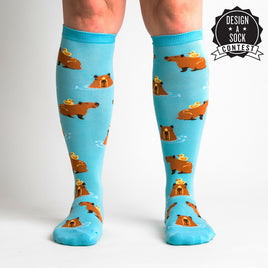 Sock it to Me "HappyBara" Knee High Socks