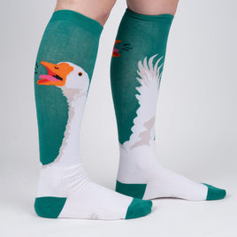 Sock it to Me "Honk!" Knee High Socks