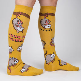 Sock it to Me "Awesome Opossum" Knee High Socks