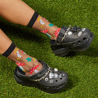 Sock it to Me "Made of Magic" Sheer Crew Socks