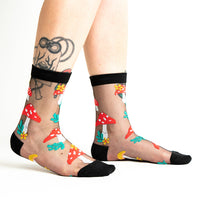 Sock it to Me "Made of Magic" Sheer Crew Socks
