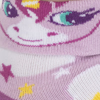 Sock it to Me 99% Unicorn Junior Turn Cuff Crew Socks