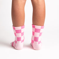 Sock it to Me "Berry Cute" Youth Turn Cuff Crew Socks