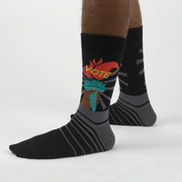 Sock it to Me Liberty Enlights the World  Mens Crew Socks