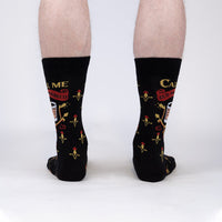 Sock it to Me "Call Me Old Fashioned" Mens Crew Socks