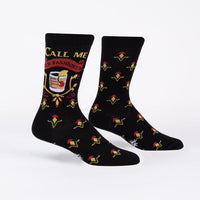 Sock it to Me "Call Me Old Fashioned" Mens Crew Socks