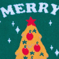 Sock it to Me "Merry Crustmas" Mens Crew Socks