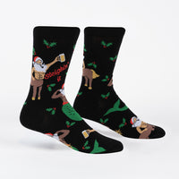 Sock it to Me "Sleighin' It" Mens Crew Socks