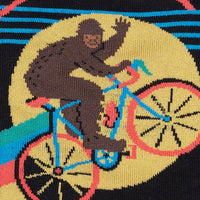 Sock it to Me Bike-Squatch Mens Crew Socks