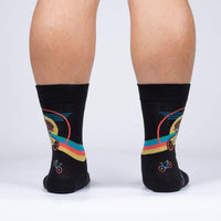 Sock it to Me Bike-Squatch Mens Crew Socks