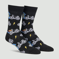 Sock it to Me "Fully Charged" Mens Crew Socks