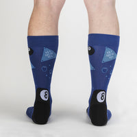 Sock it to Me Sources Say Yes Mens Crew Socks