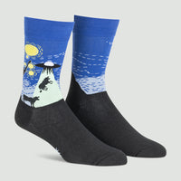 Sock it to Me The Starry Flight Mens Crew Socks