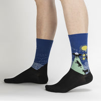 Sock it to Me The Starry Flight Mens Crew Socks