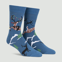 Sock it to Me Brew-Dolph Mens Crew Socks