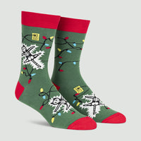 Sock it to Me "Eating Light" Mens Crew Socks