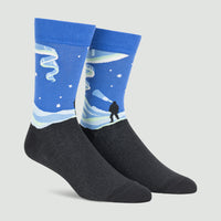 Sock it to Me Northern Lights Mens Crew Socks