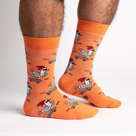 Sock it to Me "Rad Chicken" Mens Crew Socks