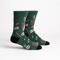 Sock it to Me "Adventure at Your Feet!" Mens Crew Socks