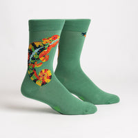 Sock it to Me "Karma Chameleon" Mens Crew Socks