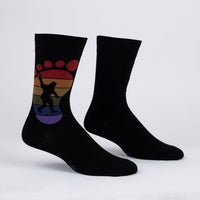 Sock it to Me "Squatch and Learn" Mens Crew Socks