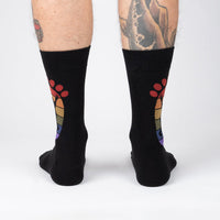 Sock it to Me "Squatch and Learn" Mens Crew Socks