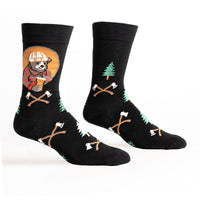 Sock it to Me "Bear Necessities" Mens Crew Socks