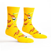 Sock it to Me "Spread Your Wings and Fry" Mens Crew Socks