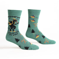 Sock it to Me "Krampus Believes in You" Mens Crew Socks