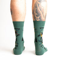 Sock it to Me "Krampus Believes in You" Mens Crew Socks