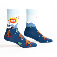 Sock it to Me "Hit The Slopes" Mens Crew Socks