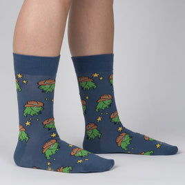 Sock it to Me "Yee Frog!" Mens Crew Socks
