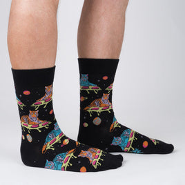 Sock it to Me "Eye of the Tiger" Mens Crew Socks