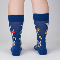 Sock it to Me "Let it Bee" Mens Crew Socks