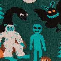 Sock it to Me "Cryptid Society" Mens Crew Socks