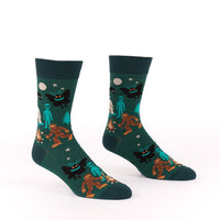 Sock it to Me "Cryptid Society" Mens Crew Socks