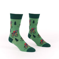 Sock it to Me "Live Fast, Eat Trash" Mens Crew Socks