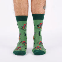 Sock it to Me "Live Fast, Eat Trash" Mens Crew Socks
