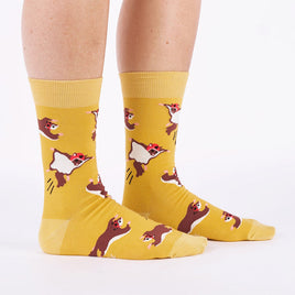 Sock it to Me "Flying Squirrels" Mens Crew Socks