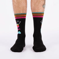 Sock it to Me "Stay Rad, Man" Mens Crew Socks