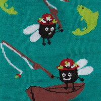 Sock it to Me "I'm Fly Fishing" Mens Crew Socks