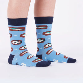 Sock it to Me "Nice Bass" Mens Crew Socks