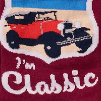 Sock it to Me "I'm Not Old, I'm Classic" Mens Crew Socks
