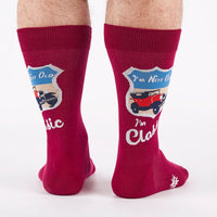 Sock it to Me "I'm Not Old, I'm Classic" Mens Crew Socks