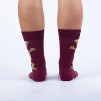 Sock it to Me "Bearded Dragon" Mens Crew Socks